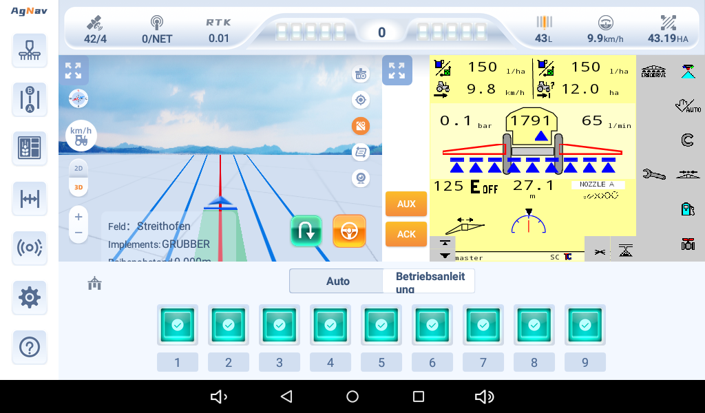 NX510 SE AUTO-STEER mit CHCNAV Receiver (sofort verfügbar)