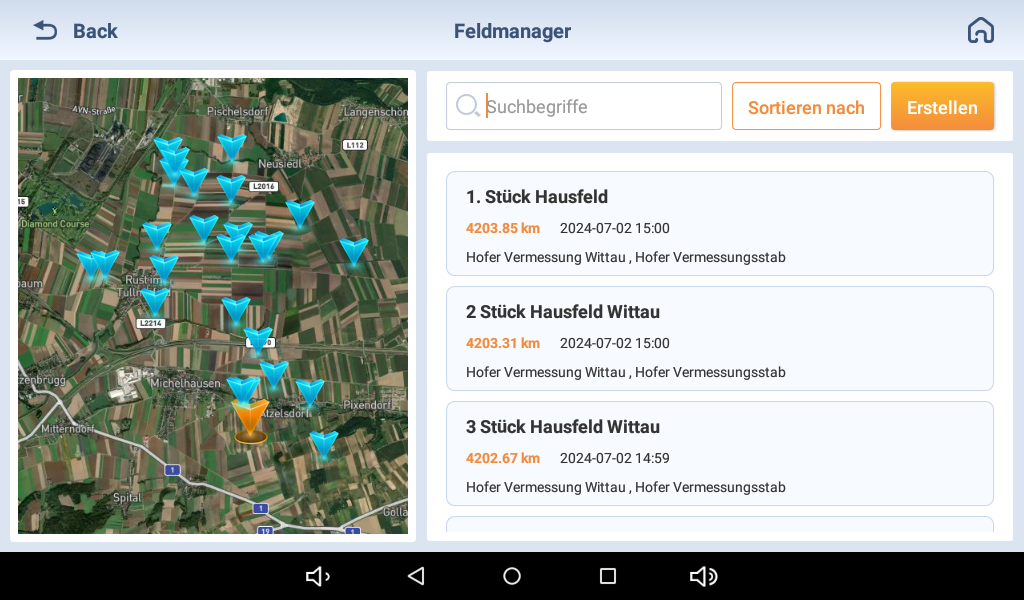 NX510 PRO AUTO-STEER mit Trimble Receiver (sofort verbügbar)