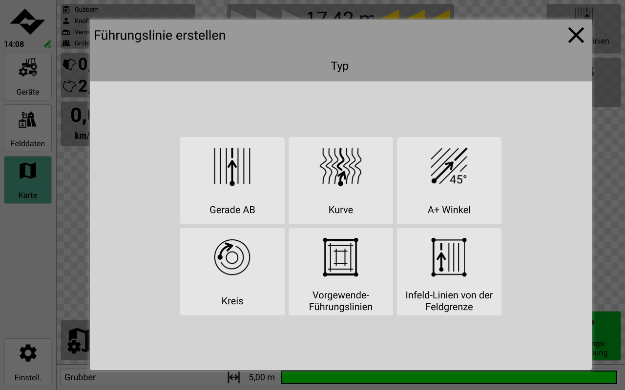 Automatisches Spurführungssystem / Lenksystem RTK von Lacos